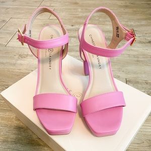 Chinese Laundry Alanah Platform Sandal - Pink